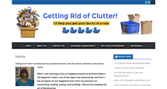 Desktop Screenshot of gettingridofclutter.com